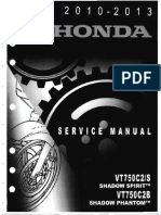 Manual de Servicio Honda VT750C2B Phantom