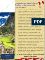 Texto Argumentativo Sobre Las Ecorregiones de Mi Peru