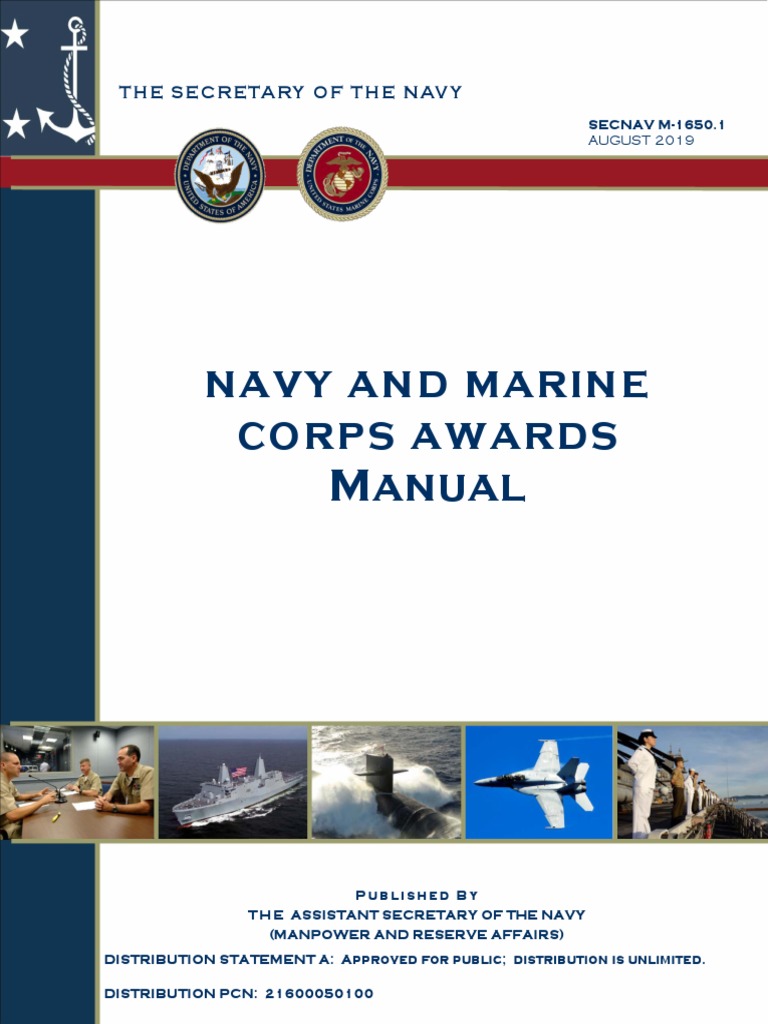 Secnavinst 1650.1j And Secnav M 1650.1