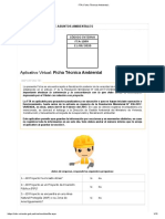 FTA - Ficha Técnica Ambiental