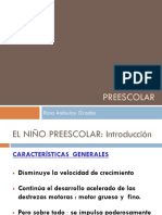 El desarrollo del niño preescolar de 2 a 6 años