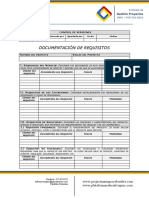 FGPR - 022 - 06 - Documentación de Requisitos