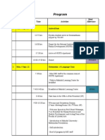 Program For Kyushu 2011