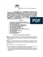 Adicion Al Reglamento Del Condominio Rinconada Del Camichin 2014