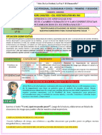 Experiencia de Aprendizaje 02 - Desarrollo Personal Ciudadania y Civica - Actividad 01 - 1ero y 2do - 2023 - 00001