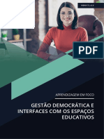 Gestão Democrática E Interfaces Com Os Espaços Educativos: Aprendizagem em Foco