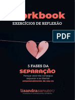 Workbook - Exercícios de Reflexão - 5 Fases Da Separação - Lisandra Zanuto © 2020