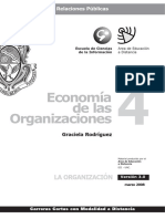 Economia de Las Organizaciones - Modulo 4