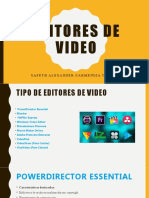 Editores de Video