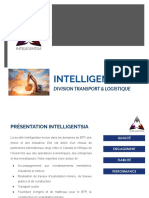 INTELLIGENTSIA TRANSPORT LOGISTIQUE BTP Présentation 2023 