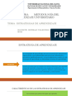 Estrategia de Aprendizaje