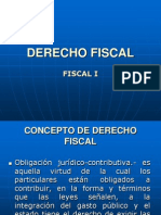 Derecho Fiscal I