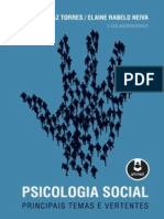 Resumo Psicologia Social Principais Temas e Vertentes Claudio V Torres Elaine R Neiva