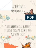 Clay Butterfly - Kindergarten One Day