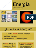 La Energía: (Floren Enriquez)