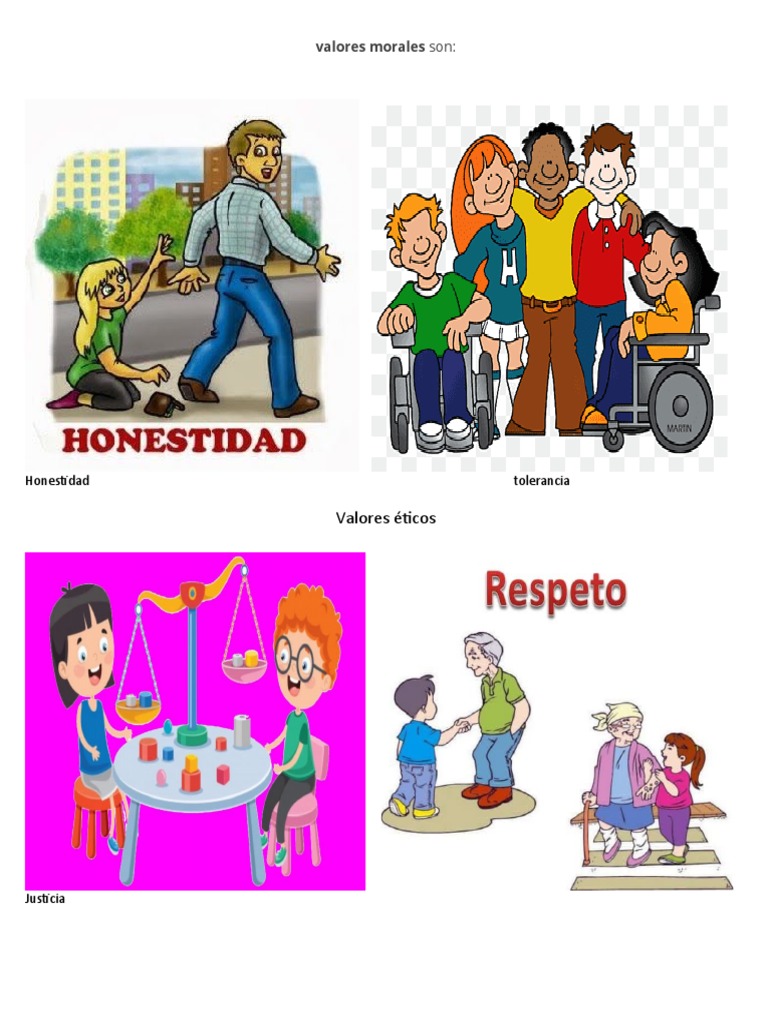 Valores Morales y Eticos | PDF