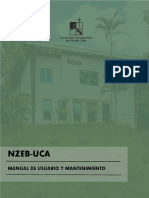 Manual de Usuario y Mantenimiento Del Nzeb Uca