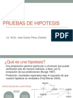 PRUEBAS DE HIPOTESIS CONCEPTOS GENERALES