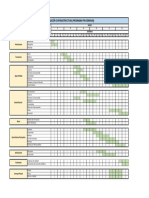 Programa de Obra Urbanización e Infraestructura