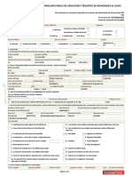 Formulario Único de Afiliación Y Registro de Novedades Al Sgsss