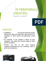 Computer Peripherals (Printer) : Quarter 2, Lesson 2