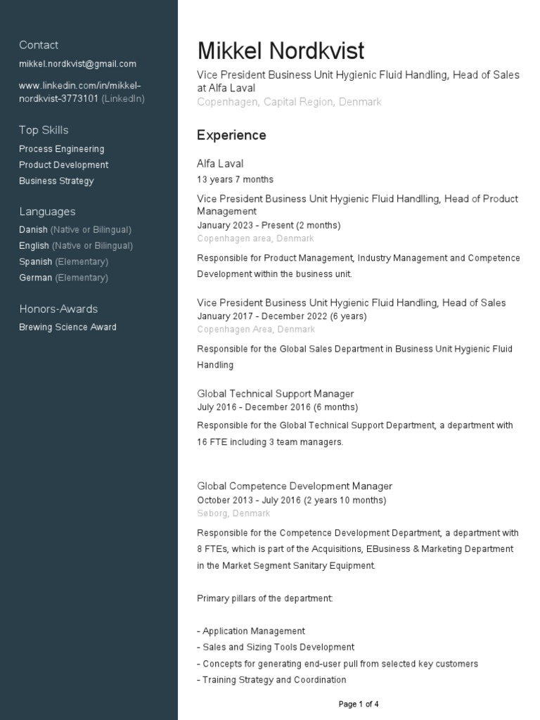 VP Hygienic Fluid Handling Shares Experience in Process Engineering PDF