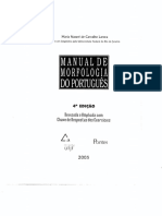 Manual de morfologia do portugues