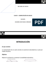 Mecanica de Suelos: Clase 5 - Compactación en Suelos