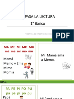 1° Básico Repasa La Lectura: Programa de Integraciónescolar