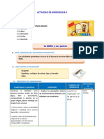 D4 A2 SESION REL. La Biblia y Sus Partes