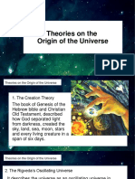 1 - The Origin of The Universe