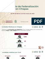 Estrategia de Federalización en Chiapas: Del 06 de Febrero Al 03 de Marzo de 2023