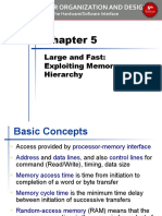 Large and Fast: Exploiting Memory Hierarchy: The Hardware/Software Interface 5