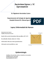 Mycobacterium Leprae y M. Lepromatosis: Dr. Rigoberto Hernández Castro