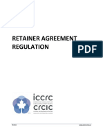 Retainer Agreement Regulation (UPDATED)