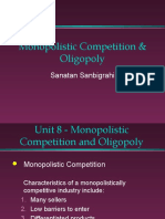 Monopolistic Competition & Oligopoly: Sanatan Sanbigrahi