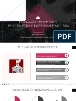 Slide 1: Pengawasan Partisipatif: Problematika & Tantangan Pemilu 2024