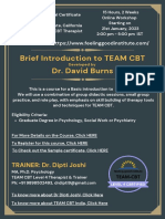 Dipti's Brief Introduction To TEAM CBT