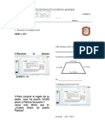 Prueba de Suficiencia Matematicas Quinto y Sexto