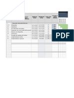 Diagrama de GANTT Proyecto 4 Min