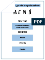 Menu 30-9