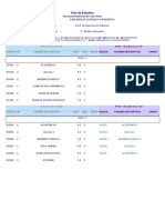 Plan de Estudios Ing Sistemas