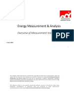 Energy Measurement & Analysis: Overview of Measurement Instruments