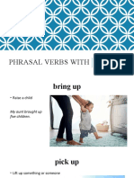 Phrasal Verbs With UP