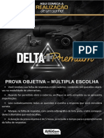 Carreiras Delta - Estadual - 19.01.2020 - Id1180 - Prova Online