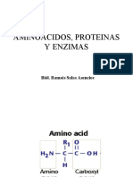 Aminoácidos, Proteínas y Enzimas (Biología Molecular)