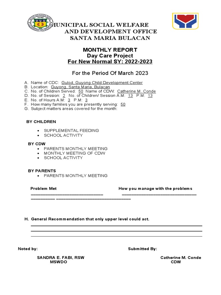 Gulod ReportFormForCdw PDF