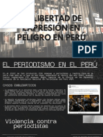 La Libertad de Expresión en Peligro en Perú
