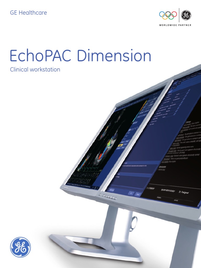 EchoPAC Brochure BT09 Jan09 | PDF | Medical Imaging | Echocardiography