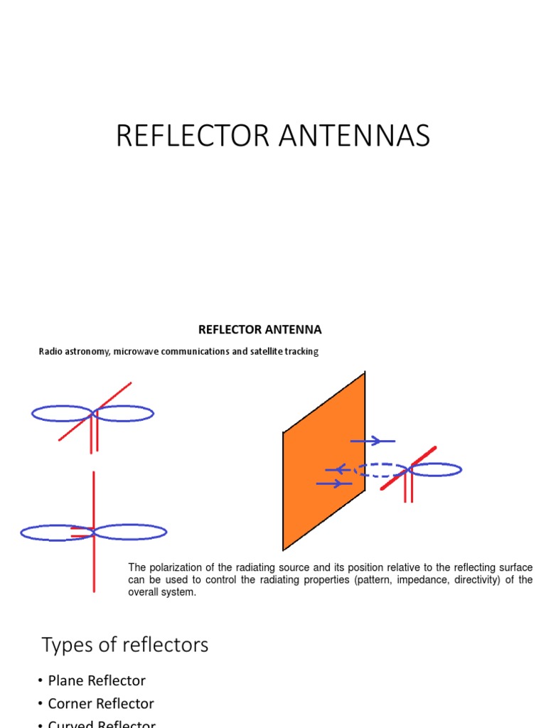 Reflector Antenna | PDF | Antenna (Radio) | Physical Sciences